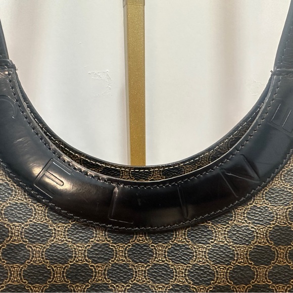 2fer-Céline Macadam Shoulder Bag & wallet in Chestnut Black - Picture 2 of 15